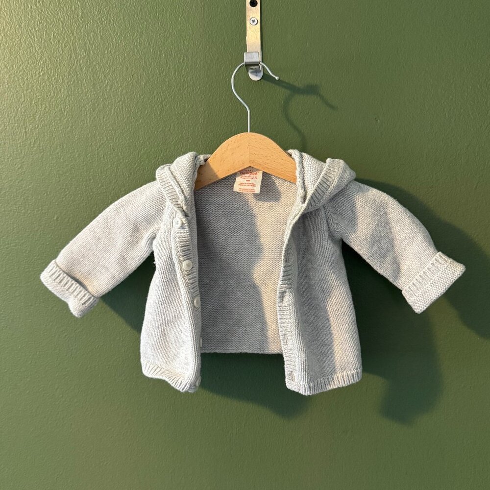 Cat & Jack - Newborn knit hoody